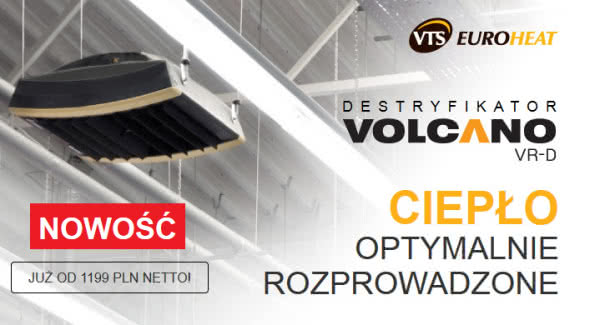 Destratyfikator Volcano VR-D